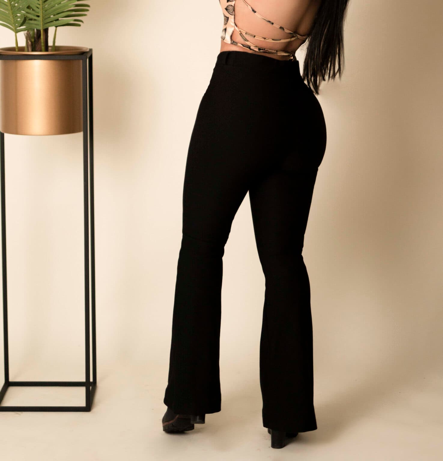 Pantalon bota sales campana elegante